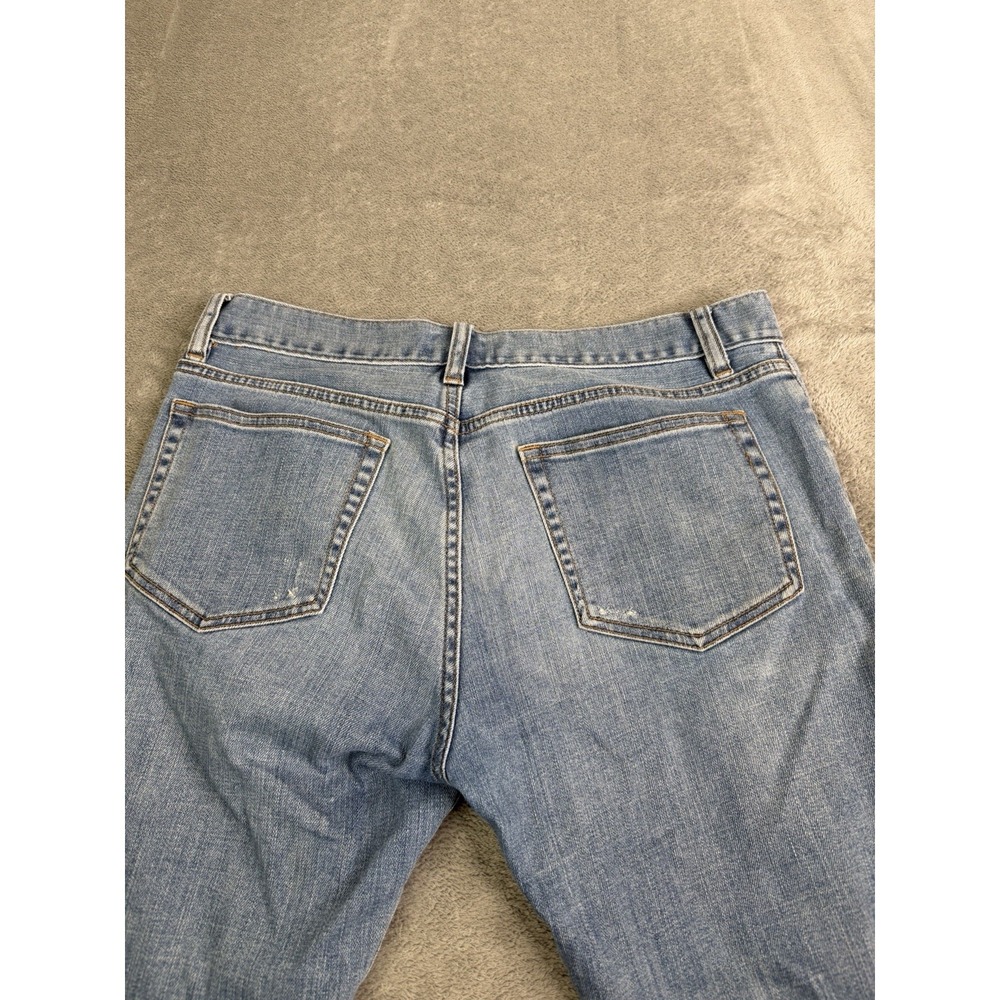J. Crew Driggs Slim Straight Jeans Men's Size 32X30 Blue - Picture 4 of 13